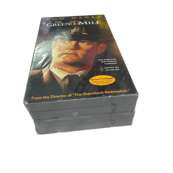 Stephen Kings The Green Mile Supernatural Fantasy VHS 1999 R u Tom Hanks Michael - Picture 5 of 5